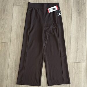 NWT Adidas Wide-Leg Pant Brown Size Medium
